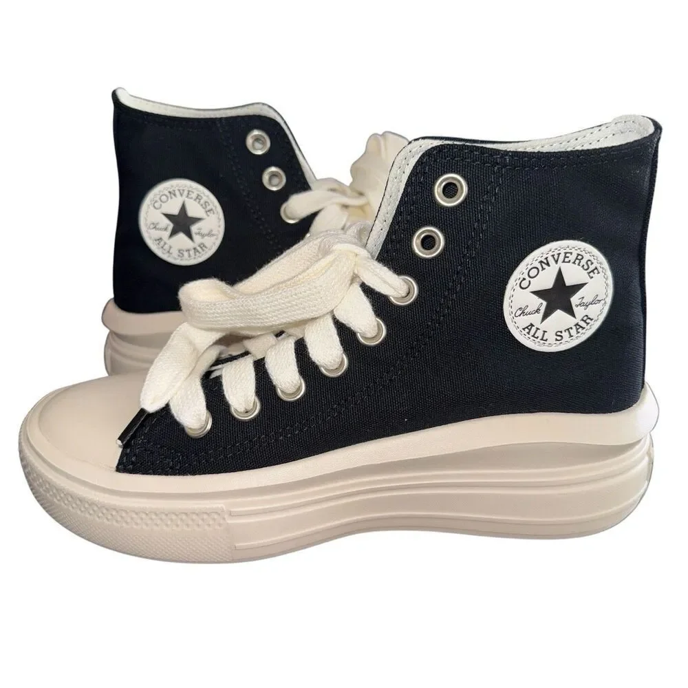 Converse Chuck Taylor All Star Move Platform Sneakers Women’s Size 6 NEW A09899C - Picture 2 of 8